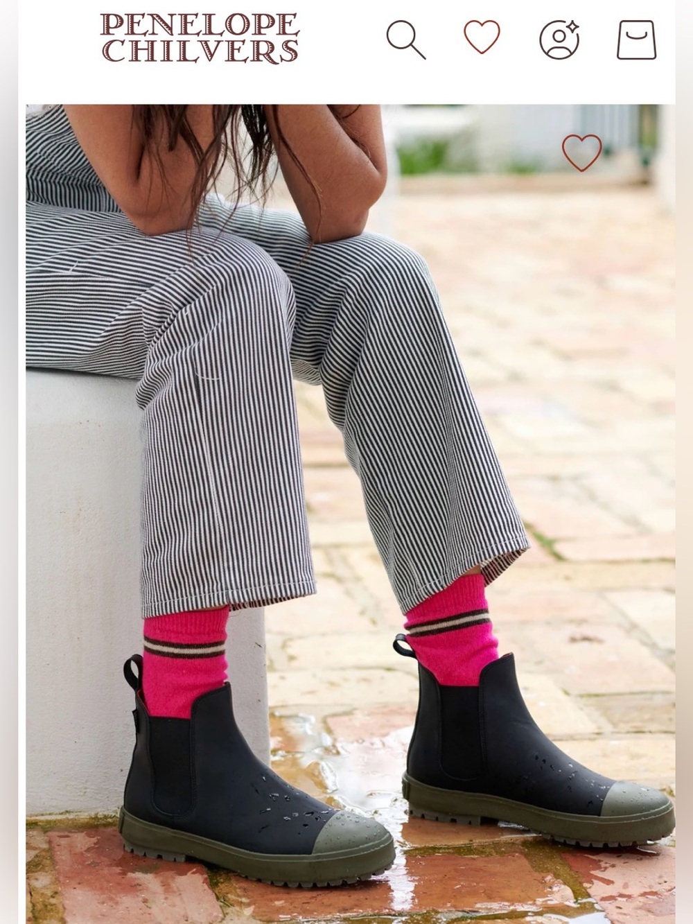 Penelope Chilvers Boots- Leather chelsea boots
